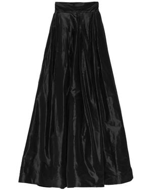 Naeem Khan Taffeta Ball Skirt - Black