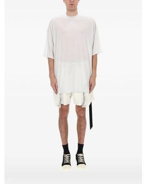 Rick Owens Seam-Detail T-Shirt - White