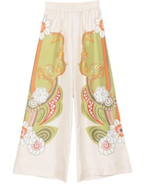 La DoubleJ Palazzo Placée Pants - White