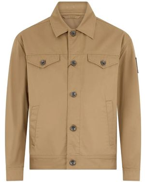 Herno Flap-Pocket Shirt Jacket - Natural