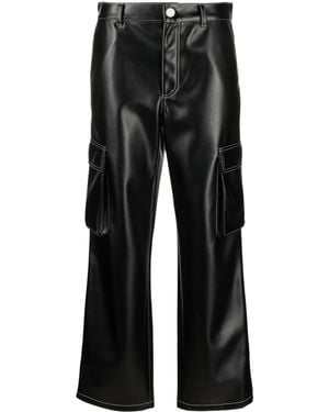 Philosophy Di Lorenzo Serafini Low-Rise Cargo Trousers - Black