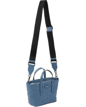 Jimmy Choo Pimlico Star-embossed Tote Bag - ブルー