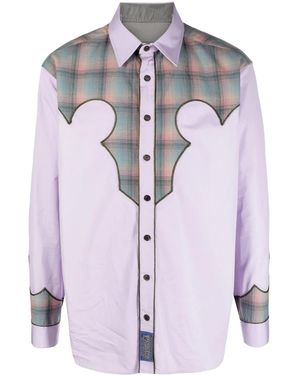 Maison Margiela ウエスタンシャツ - パープル