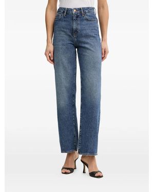 ARMANI EXCHANGE Vaqueros Con Parche Del Logo - Azul