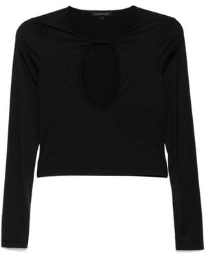 Kiki de Montparnasse Echauffe Tシャツ - ブラック