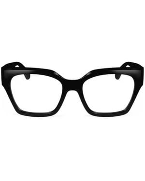 Ferragamo Eyewear Gancini Brille - Schwarz