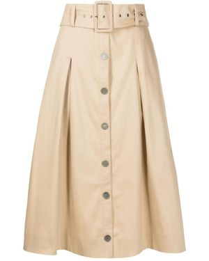 Isolda Falda utility Virginia midi - Neutro