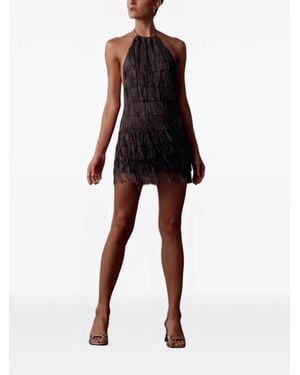 Bless Joya Halterneck Mini Dress - Black