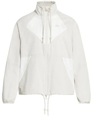 Lacoste Paneled Jacket - White