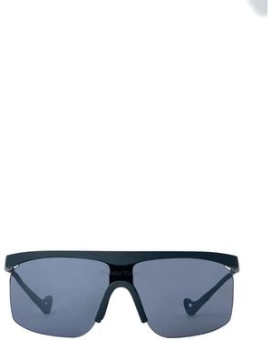 District Vision Konoha Sun Sprinter Shield-Frame Sunglasses - Blue