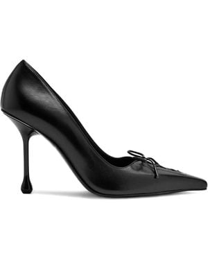Jimmy Choo 95 Scarlett Laced Pumps - Black