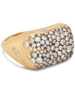 Nada Ghazal Bague En 18Ct Ornée De Diamants - Blanc