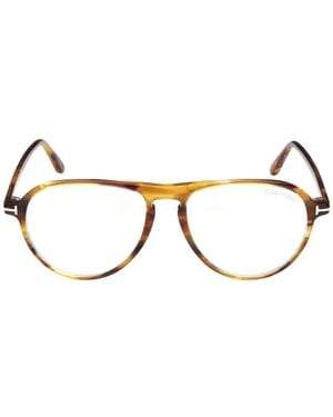 Tom Ford Pilotenbrille - Braun