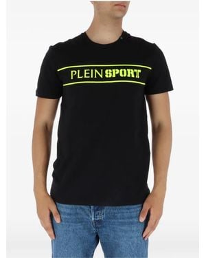 Philipp Plein Logo-Print T-Shirt - Black