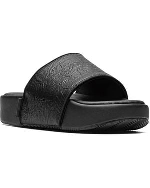 サンダル・ミュール Y-3 FW22 SLIDE SANDAL (HR1940_BLACK) ADIDAS YOHJI YAMAMOTO Y-3 UNISEX SLIDE HR1940 BLACK/BLACK US