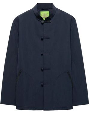 Shanghai Tang Veste Tang À Attaches Brandebourg - Blue