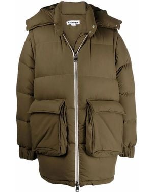 Sunnei Padded Coat - Green