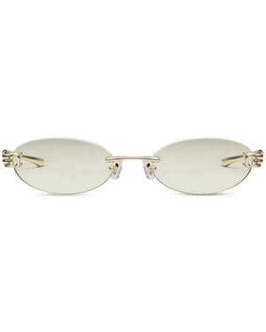 Gentle Monster Musubi 031 Sunglasses - White