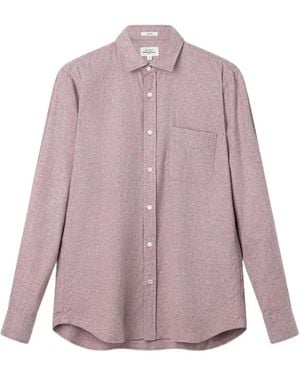 Hartford Storm Flanellhemd - Pink