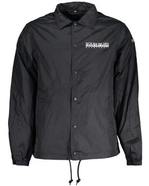 Napapijri Veste Canar À Logo Imprimé - Black