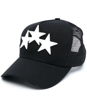 Amiri 3 Star Baseball Cap - Black