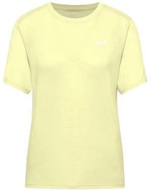 Jack Wolfskin T-Shirt Vonnan - Jaune