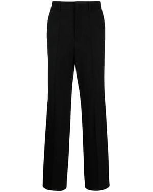 Valentino Garavani Virgin Wool Tailored Trousers - Black