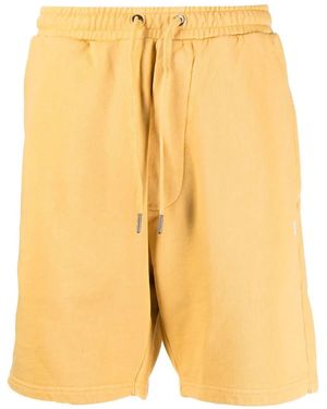 Ksubi Jersey-knit Drawstring Shorts - Yellow