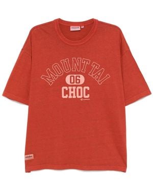 Chocoolate Graphic-Print T-Shirt - Red