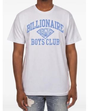 BBCICECREAM University Logo-Print Short-Sleeve T-Shirt - White