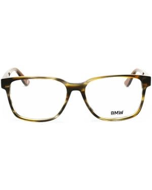 BMW Rectangle-Frame Glasses - Black