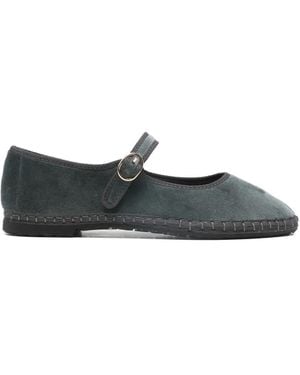 Flabelus Javert Ballerinas Mit Schnalle - Weiß