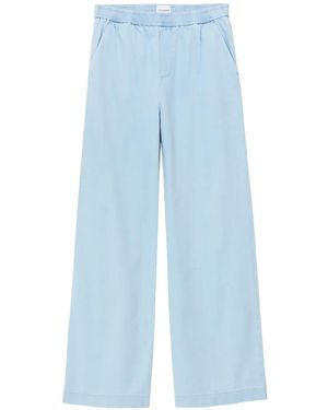 Closed Winona Elasticated-Waistband Trousers - Blue