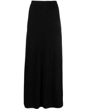 Lisa Yang Wool Maxi Skirt - Black
