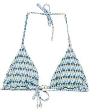 Banana Moon Top Bikini Jotrao A Triangolo - Blu
