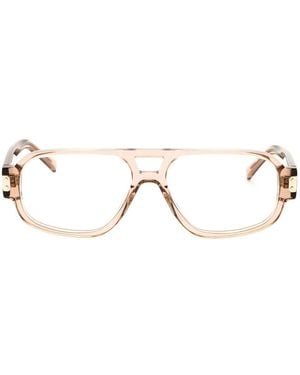 MCM Pilot-Frame Glasses - Pink