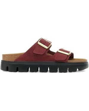 Birkenstock Sandalias con hebilla doble - Marrón