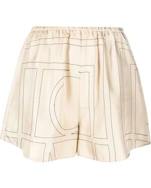 TOTEME Pantalones Cortos - Neutro