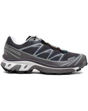 Salomon Xt-6 Sneakers Met Laboratoriumdetail - Grijs
