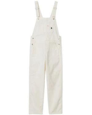 Carhartt Bib Overalls - White