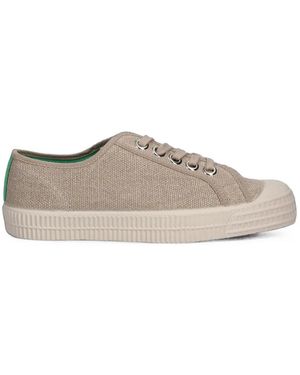 Novesta Star Master Low-Top Lace-Up Sneakers - White