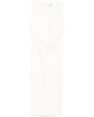 Blanca Vita Ruched Maxi Dress - White