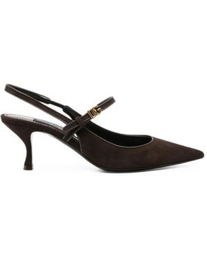 Dolce & Gabbana Slingback Court Shoes - Black