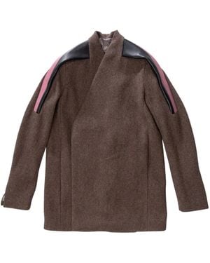 Rick Owens Officer Jacket - Brown