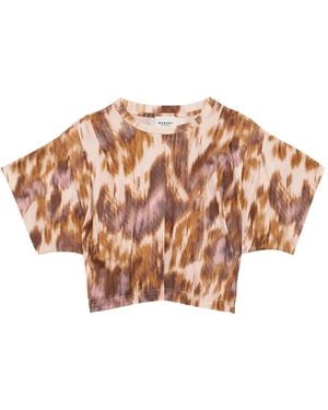 Isabel Marant Zilia T-Shirt - Pink