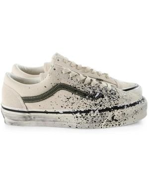 Vans Paint-Splatter Old Skool Sneakers - White