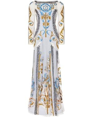 Temperley London Alessia マキシドレス - ブルー