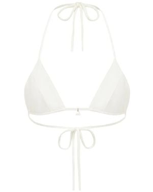 FAE SWIM Honey Bikini Top - White