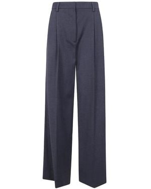 Filippa K Darcey Pleated Trousers - Blue