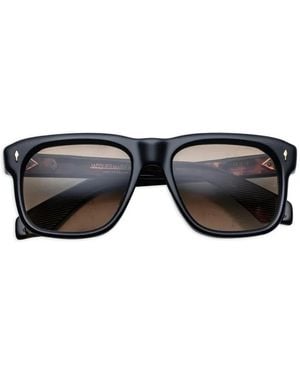 Jacques Marie Mage Lunettes De Soleil À Monture Carrée - Noir